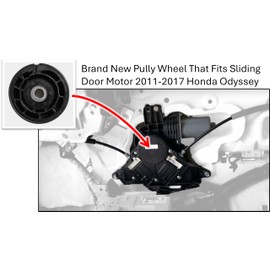 2011-2017 Odyssey Sliding Door Cable Pulley Spool L/R Compatible with Honda Odyssey 2011-2017