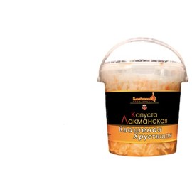 Lackmann Sauerkraut Crisp Vegan and Gluten-Free Pickled Cabbage Fermented Vegetables ATG 700 g