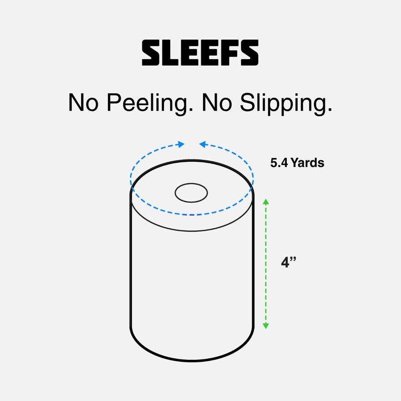 SLEEFS Ha Ha Ha White Turf Tape Football - Extra