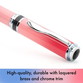 Monteverde USA Innova Ombre Fusion Luxury Rollerball Pen – Charm Violet/Pink/Magenta Gradient Finish – Smooth Blue Gel Ink – Italian-Inspired, Refillable Schmidt 888 Pen