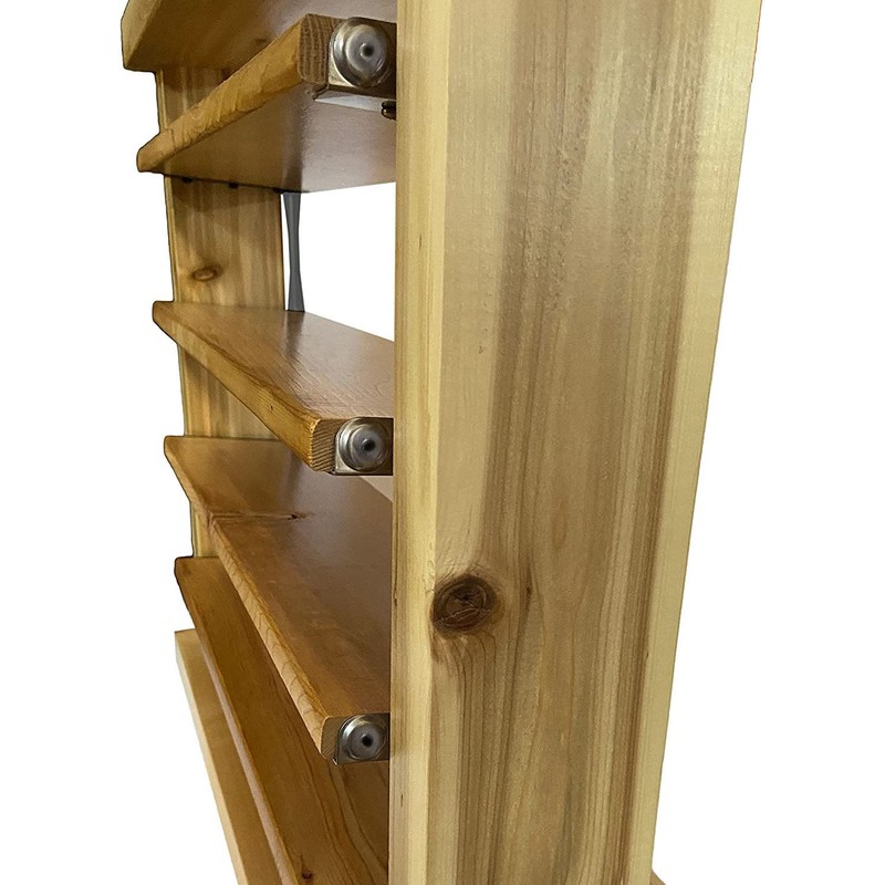 Decorex Hardware Heavy Duty Stainless Steel Louvers Hardware Kit -