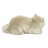 Teddy Hermann 91839 Persian Cat Lying Down 24 cm, Cuddly