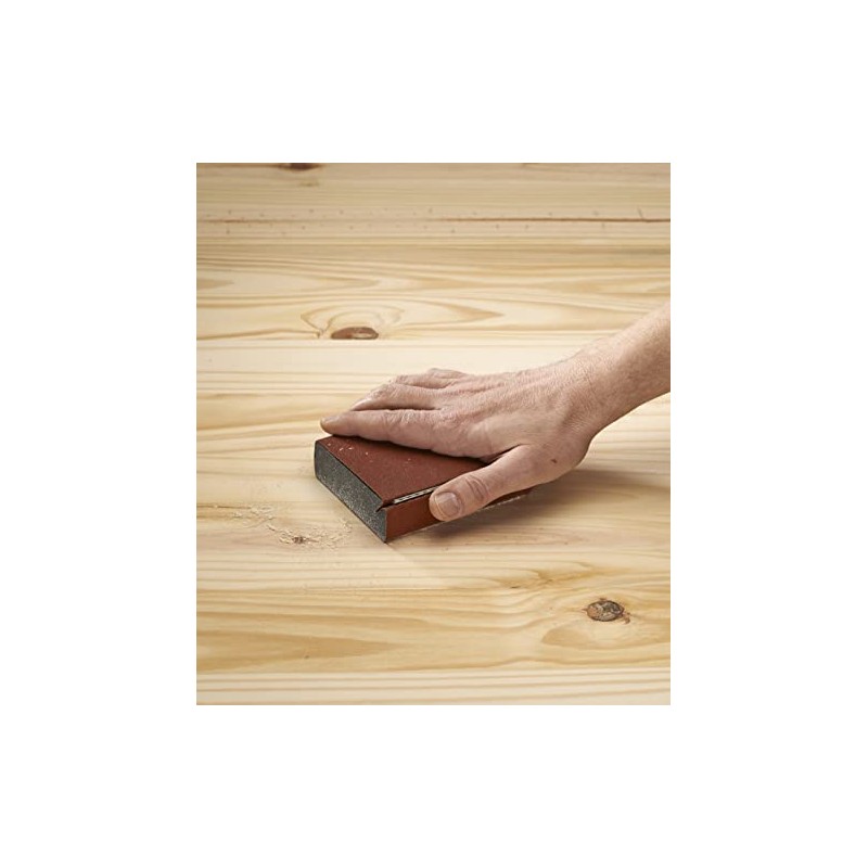 EASY GRINDING: Sanding Wedge, Wood and Paint + 3 Abrasives