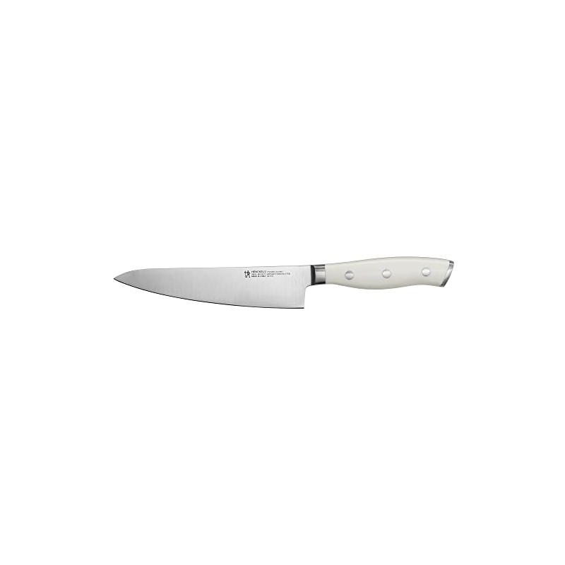 HENCKELS Forged Accent Razor-Sharp 5.5-inch Compact Chef Knife, White Handle,
