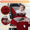 LAT Baby Warm Bunting Bag Universal,Stroller Sleeping Bag Cold Weather,Waterproof