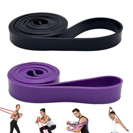 Fitnessbänder TONZACK Resistance Bands mit 2 Stufen Widerstandsbänder Krafttraining Trainingsbänder für Fitness, Muskelaufbau,Yoga, Pilates,Physiotherapie