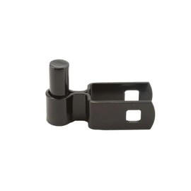 1" Square Male Black Hinge Pair (5/8" Pintle) (Pack of 2)
