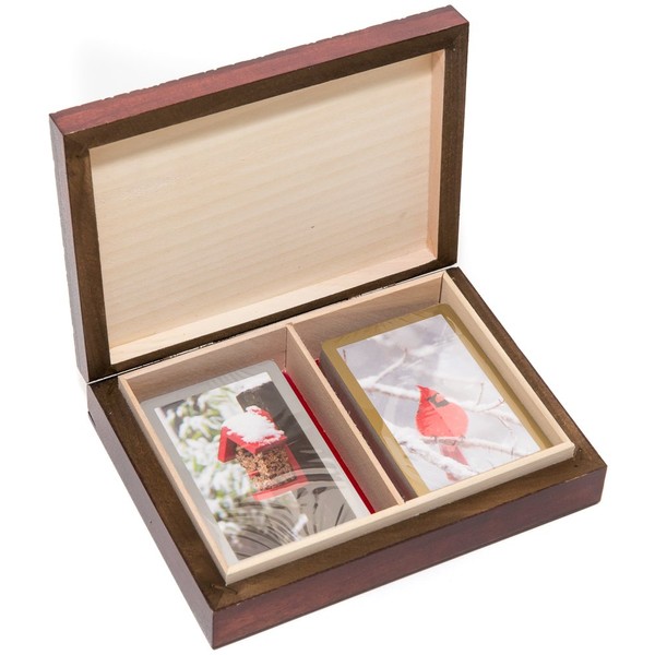 The Knight Card Case & Bello Games Designer Series Bird of Paradise Congress Playing Cards from Spain.