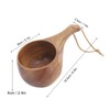 Wooden Coffee Cup 220ML Eco Friendly Portable Heat Insulation Coffee