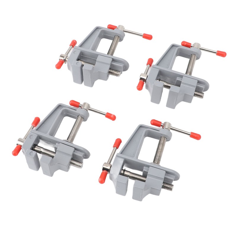 4PCS Portable Mini Table Clamp Aluminum Alloy Mini Bench Vice