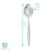 Argon Tableware Economy Stainless Steel Dessert Spoons - 19cm -