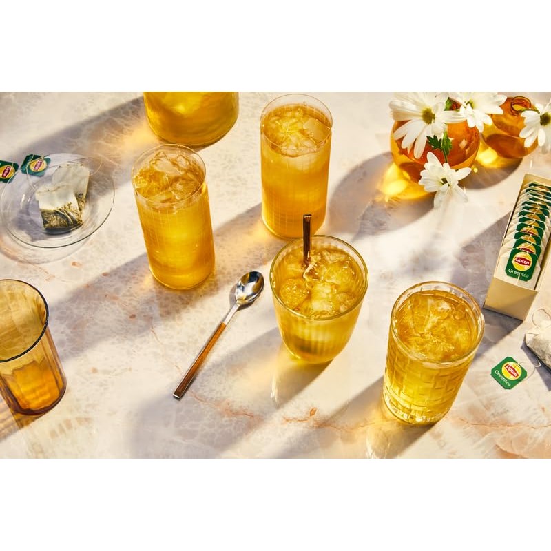 Lipton Green Tea, 100 Percent Natural Signature Blend with hint