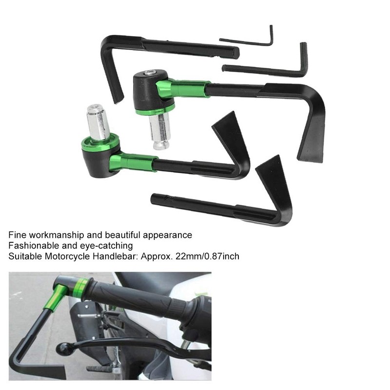 Gorgeri CNC Motorbike Handgrip Guard Brake Levers Protect Guard Motorcycle