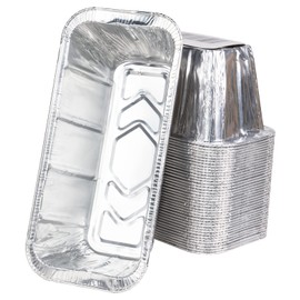 GASPRO 40-Pack Grease Cup Liners Compatible with Blackstone Griddle, Foil Drip Pan Liner Fit for Blackstone 17, 22, 28, 36 Inch Griddle with Rear Grease Cup, 8 x 3.7 Inch, 5017