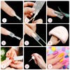 Pack of 20 Silk Fibreglass Nail Extensions, Fibreglass Nail Extension,