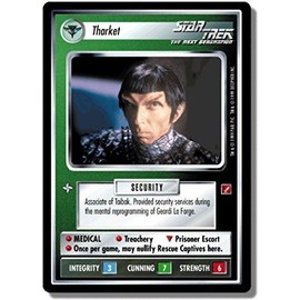 Decipher Star Trek CCG 1E BOG Blaze of Glory THARKET GU98
