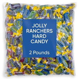 Jolly Ranchers Hard Candy Bulk | Assorted Flavors -Jolly Ranchers Candy Variety Mix -Individually Wrapped Candy | (2 - LBS)