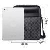 SH Bandolera Hombre Mujer Cuero Crossbody Bolsa Mariconera,2pcs