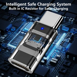 【Apple MFi Certified】Lightning to USB-C Adapter, Stuffcool 4Pack Lightning Female to Type-C Male Digital Converter Type-C Fast Charger Connector for iPhone 16 Pro/16 Plus/16 Pro Max/15/15 Pro/iPad Pro