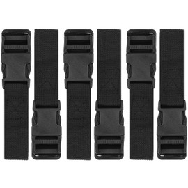 Hiziwimi 6 Packs Buckle Luggage Straps, 6Pcs Luggage Nylon Straps with Quick Release Buckle Utility Straps For Travel Packing Outdoorsports
