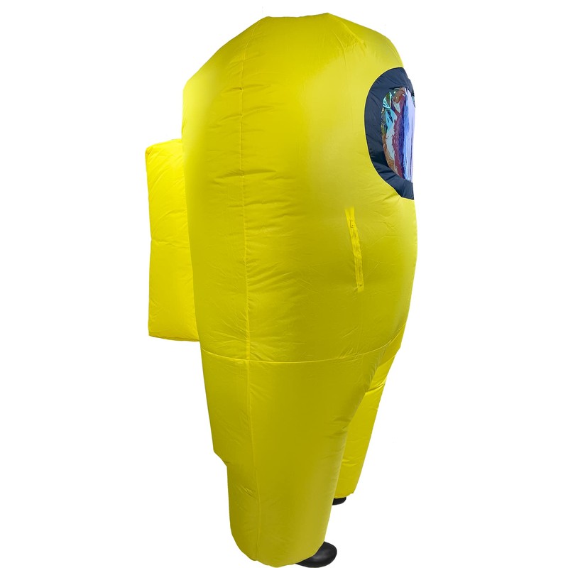 KAPTOYS Among Us Inflatable Adult Costume,‎10512,Yellow