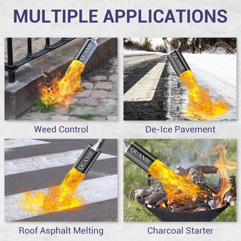 Propane Torch Weed Burner,Weed Torch Blow Torch with 1lb Propane