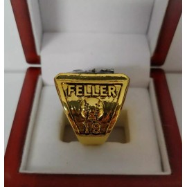 Bob Feller - 1948 Cleveland Indians World Series Ring With Wooden Display Box