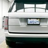 2PCS Matte Black License Plate Frames, 2 Holes Solid Rust-Proof