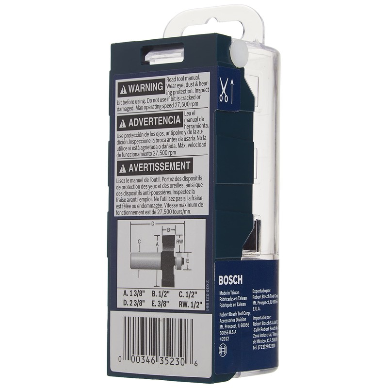 Bosch 85615MC 1/2 In. Rabbeting Router Bit