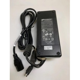 PowerHOOD 150W 4-Pin AC/DC Adapter Replacement for Original FSP FSP150-AHAN1 FSP150AHAN1 P/N 9NA1501808 Power Supply QNAP TS-409 TS-410 TS-412 FSP135-AHAN1 EA11351A-120 Power Supply Charger Cable PSU