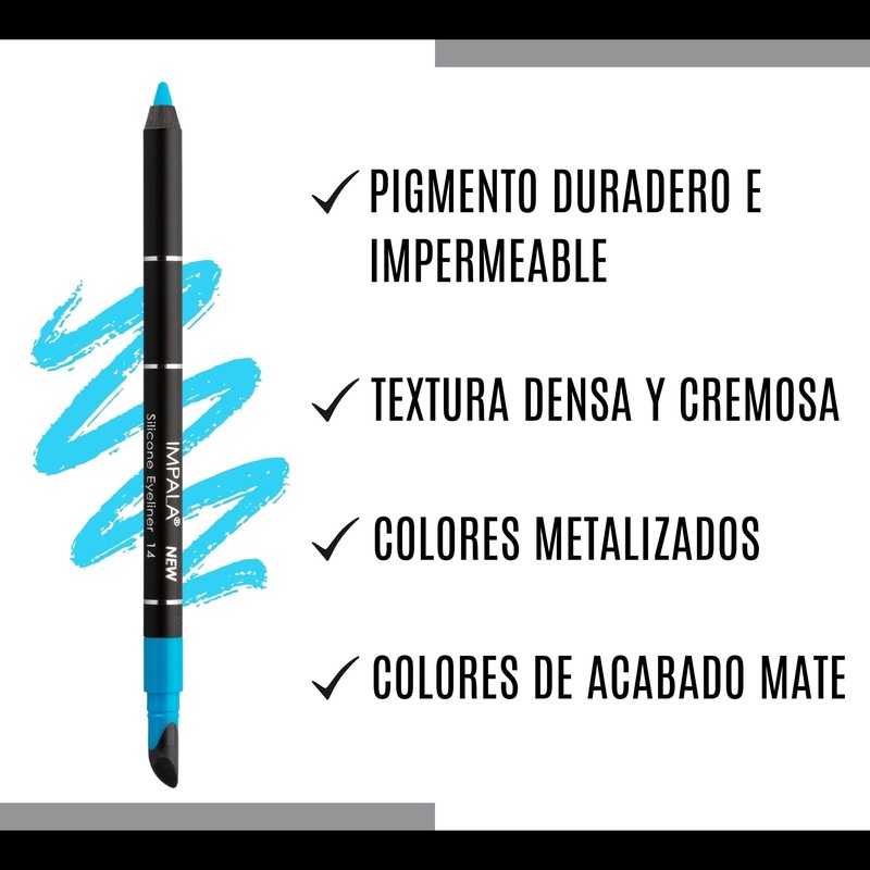 Impala - Wasserfester Eyeliner mit Silikon | Definierte Linie oder