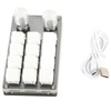 One Handed Macro Mechanical Keyboard 12 Key Multifunction DIY Programmable