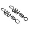 PATIKIL Cork Screw Swivel Snap, 10 Pack 24lb Stainless Steel