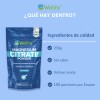 Citrato De Magnesio En Polvo Sin Sabor 250gr 25 Serv