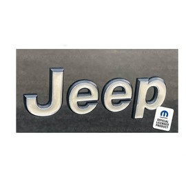 Decal Mods Raised JEEP Fender Overlay fits Jeep Wrangler & Gladiator JL/JT Rubicon (2018-2024) MirrorChrome (set of 2) | FK1O7