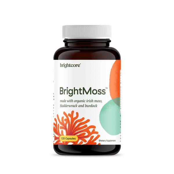 Brightcore Nutrition - BrightMoss, Irish Sea Moss Capsules, Organic Sea