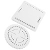 2Pcs Kumihimo Disc Set - Round and Braiding Disks for