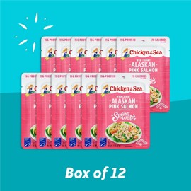 Chicken of the Sea 12-Pack Chicken of the Sea Skinless & Boneless Wild Caught Pink Salmon, 2.5 oz