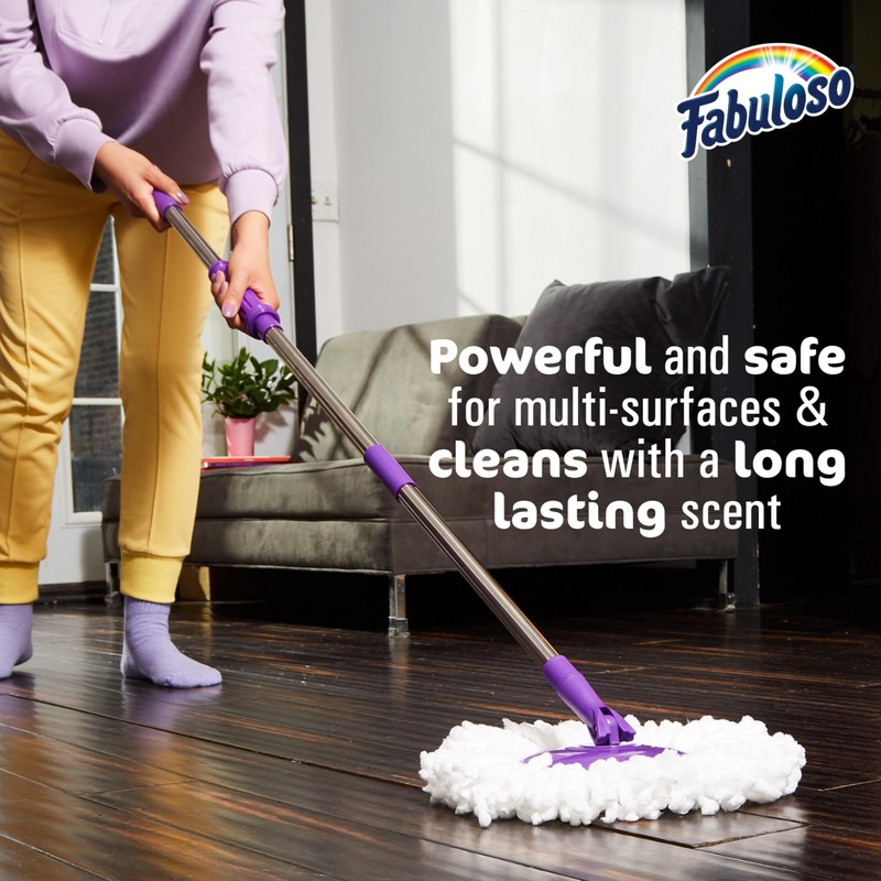 Fabuloso Multi-Purpose Cleaner & Floor Cleaner, 2X Concentrated, Watermelon Scent,