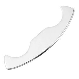 SAFIGLE Stainless Steel Body Massage Scraper Tool for Face Back Legs Neck Arms Portable Plate with Smooth Edges for Muscle Soreness Relief and Joint Massage