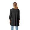 IWOLLENCE cardigan for women Open Front 3/4 Sleeve with Criss-cross