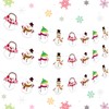Jollyboom Snowman Party Decorations Banner, 3PCS Snowman Banner Snowflake Bunting