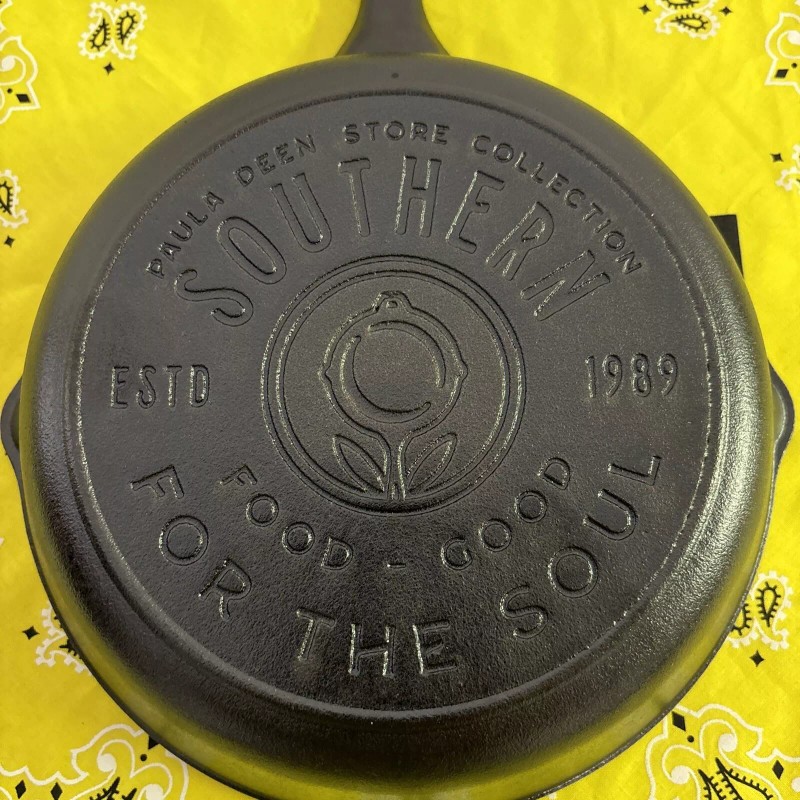Lodge Southern Food Good For The Soul Cast Iron 8"