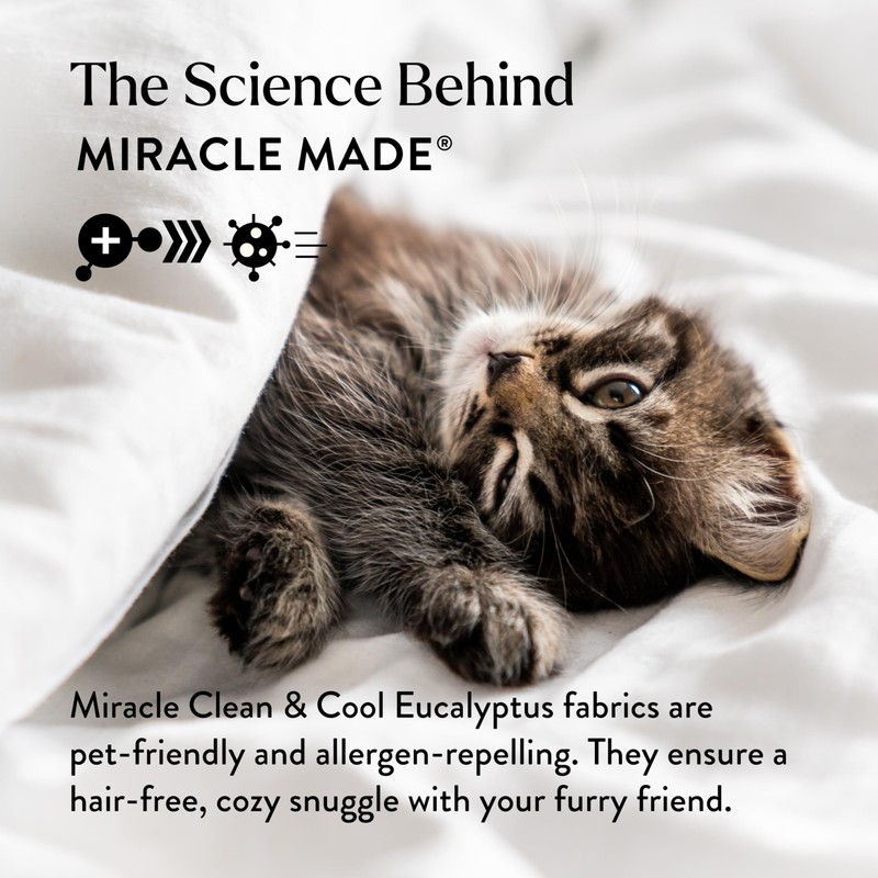 Miracle Made Breathable All-Season Duvet Cover – Water-Resistant, Thermoregulating Fabric