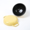 HAWOK Cast Iron Bread Cloche, Dia. 7.8inch/20cm, with Proofing Basket