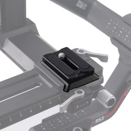 Hersmay Upper Quick Release Baseplate QR Plate Quick Release Plate for DJI Ronin RS2 RSC2 RS3 Pro Arca-Swiss