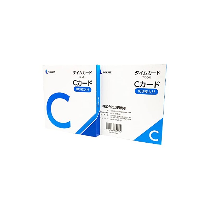 TOKAIZ C-Card TC-001 TR-001 TR-001S Series Set of 100 Cards