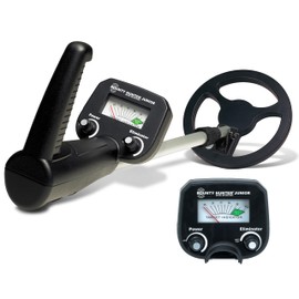 Bounty Hunter BHJS Junior Metal Detector for Children, 6.5 Inch Weather Resistant Coil, Lightweight, Ergonomic Design, Easy to Use, Comfortable Handle, Black