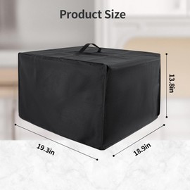 Air Fryer Cover, Waterproof Dustproof Air Fryer Toaster Oven Cover Compatible for Emeril Lagasse 26 QT Extra Large Air Fryer/french door 360 air fryer/Air Fryer Toaster Oven Combo 19 QT (Cover Only)