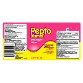 PEPTO-BISMOL LIQUID 12 OZ